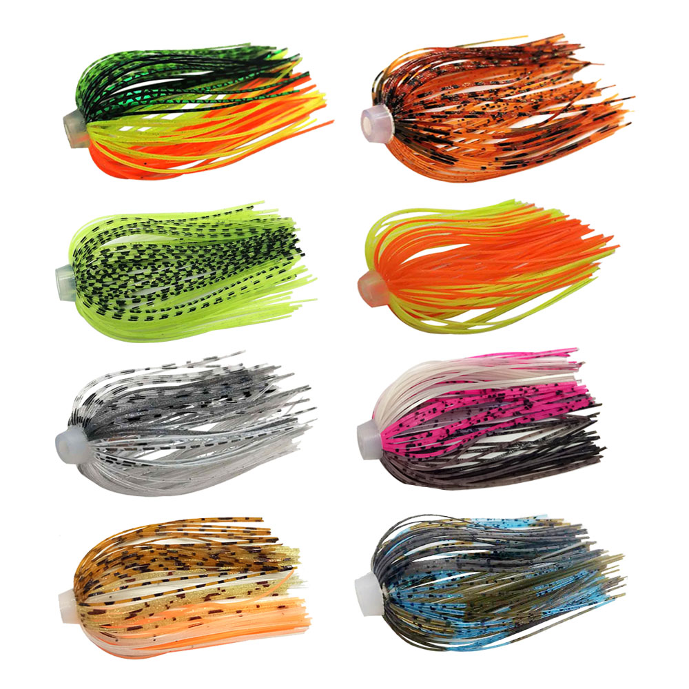 Fishing Lure Buzzbait - 5 Pcs/Lot 88 Strands 64mm Silicone