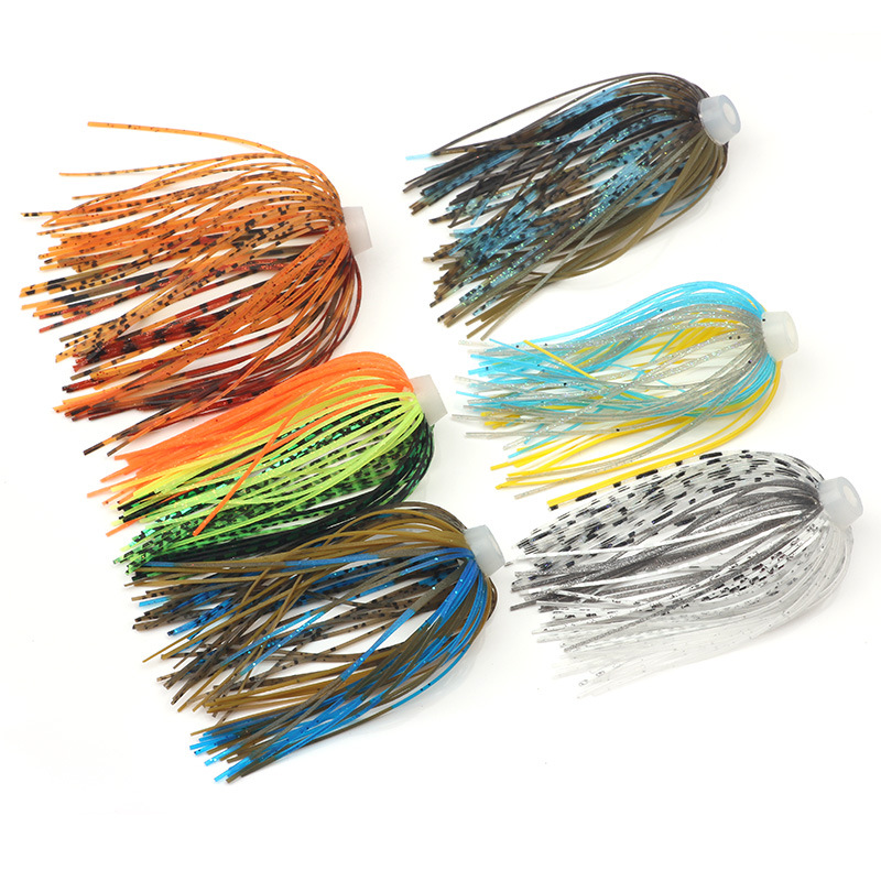 5 Pcs/Lot 88 Strands 64mm Sili - Fishing Lure Buzzbait recension och pris