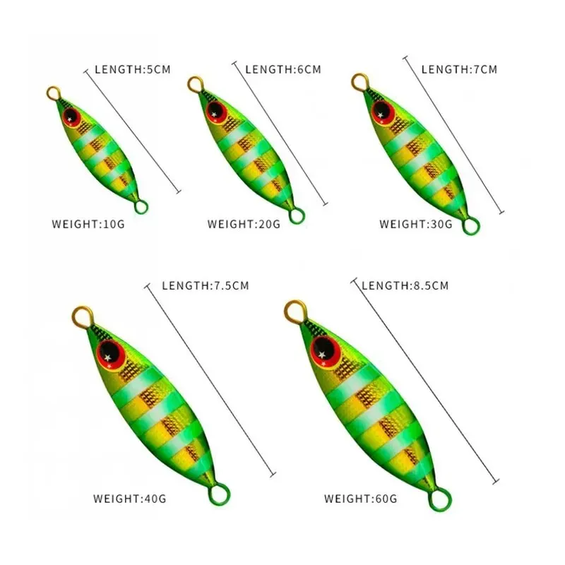 Inchiku Metal Jig Spoon Lure 6 - Fishing Lure Spoon recension och pris