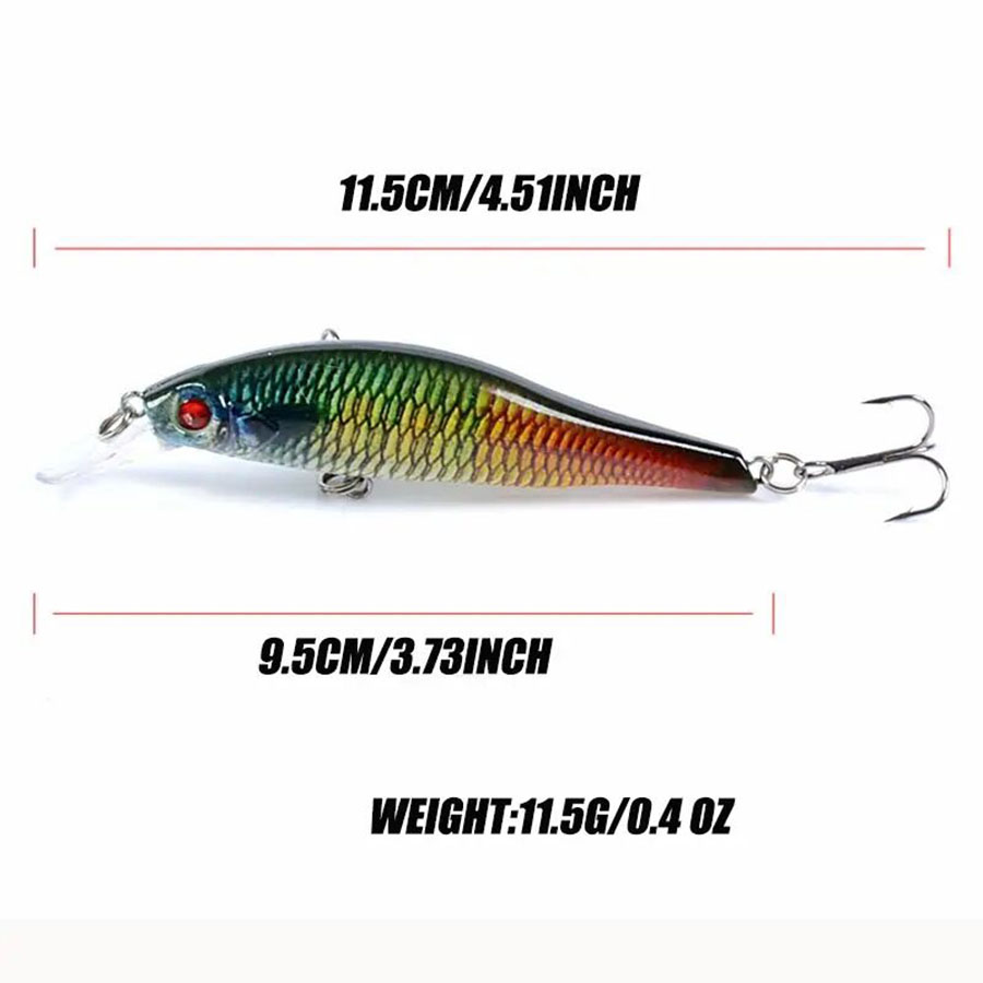 3PCS Hard Bait Kit Artificial  - Fishing Lure Jerkbait recension och pris