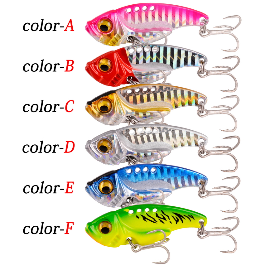 6pc/lot  7/10/15/20G Hard Meta - Fishing Lure Spoon recension och pris