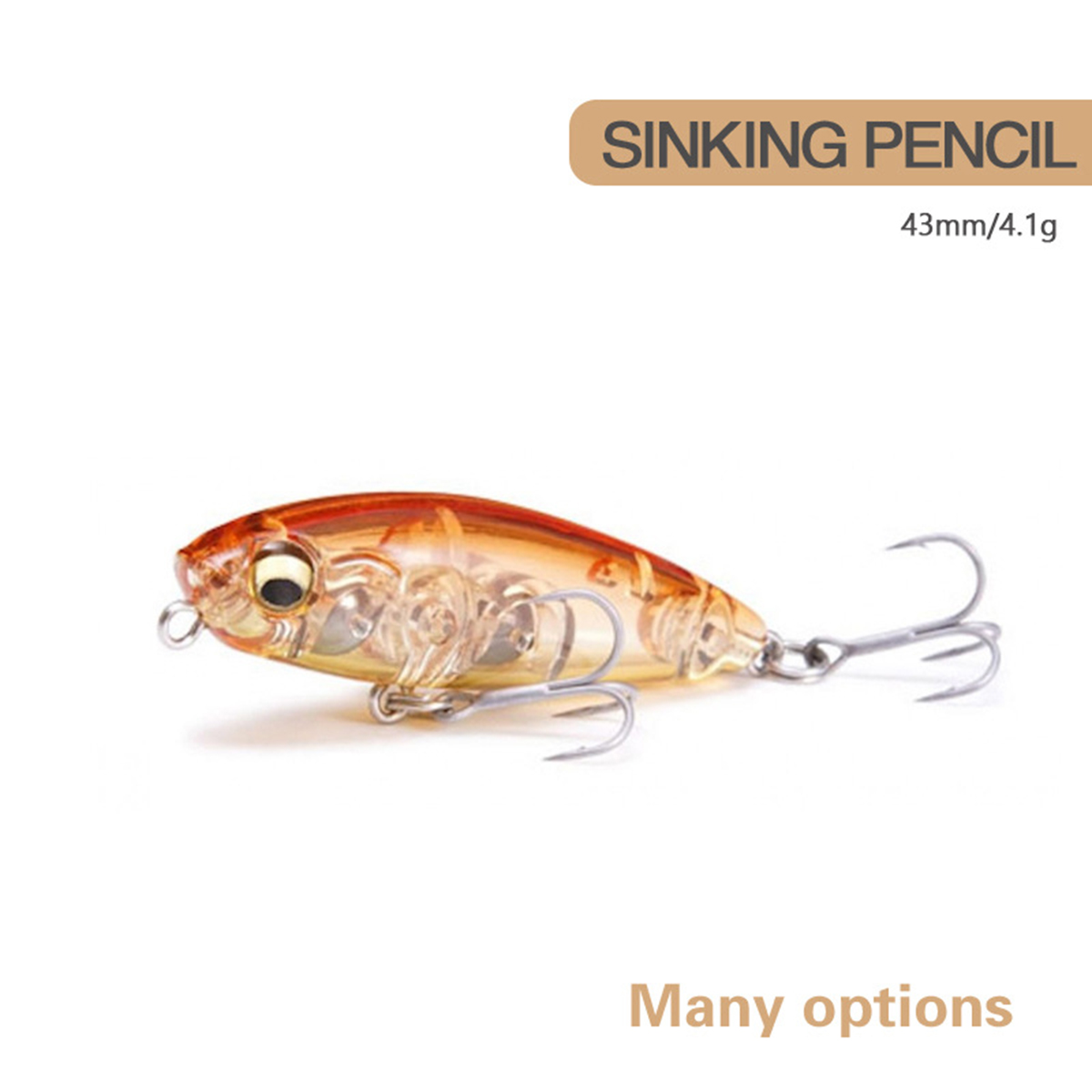 4.3cm 4.1g Fishing Lure Mini M - Fishing Lure Jerkbait recension och pris