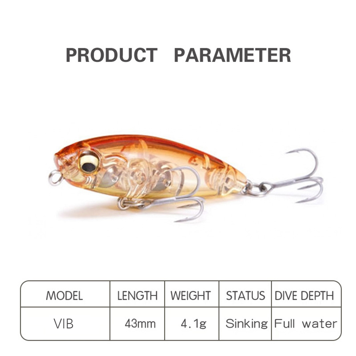 4.3cm 4.1g Fishing Lure Mini M - Fishing Lure Jerkbait recension och pris