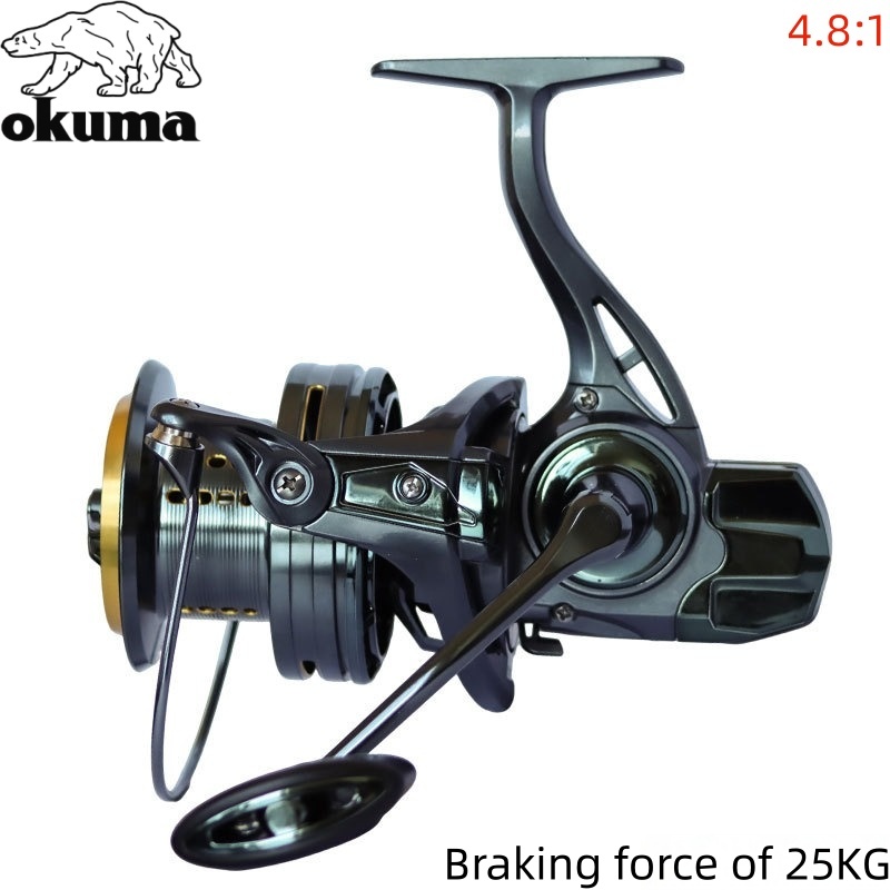 OKUMA Fishing Reel 8000-14000  - Daiwa Reel Bg recension och pris