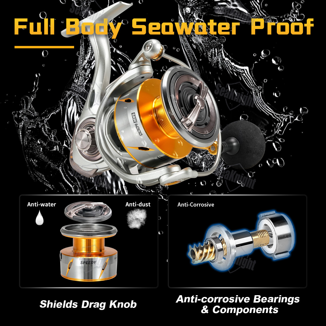 SeaKnight Brand Speedy SAW Sal - Daiwa Reel Bg recension och pris