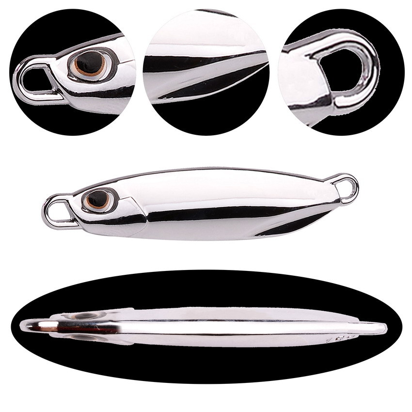 1pc 7g 10g 15g 20g 30g 40g Art - Fishing Lure Spoon recension och pris