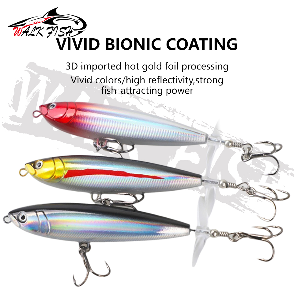WALK FISH 7g/11g Pencil Bait S - Fishing Lure Buzzbait recension och pris
