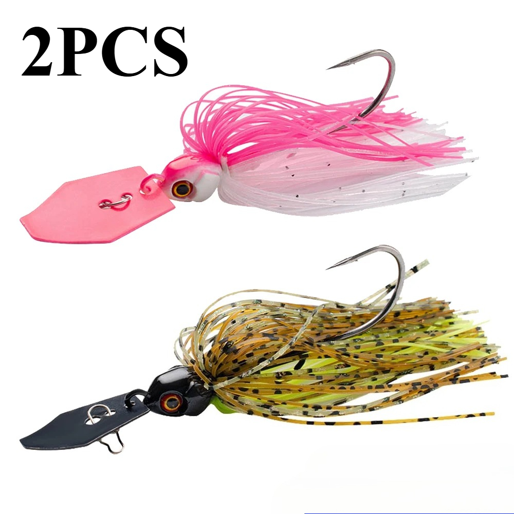 2Pcs Spinner Bait 7g/9g/12g/14 - Fishing Lure Blade Bait recension och pris