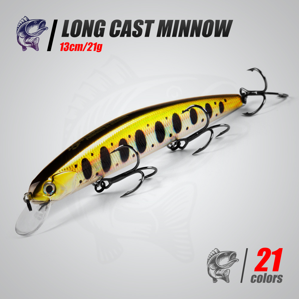 1pcs 13cm/21g Long Cast Suspen - Fishing Lure Jerkbait recension och pris